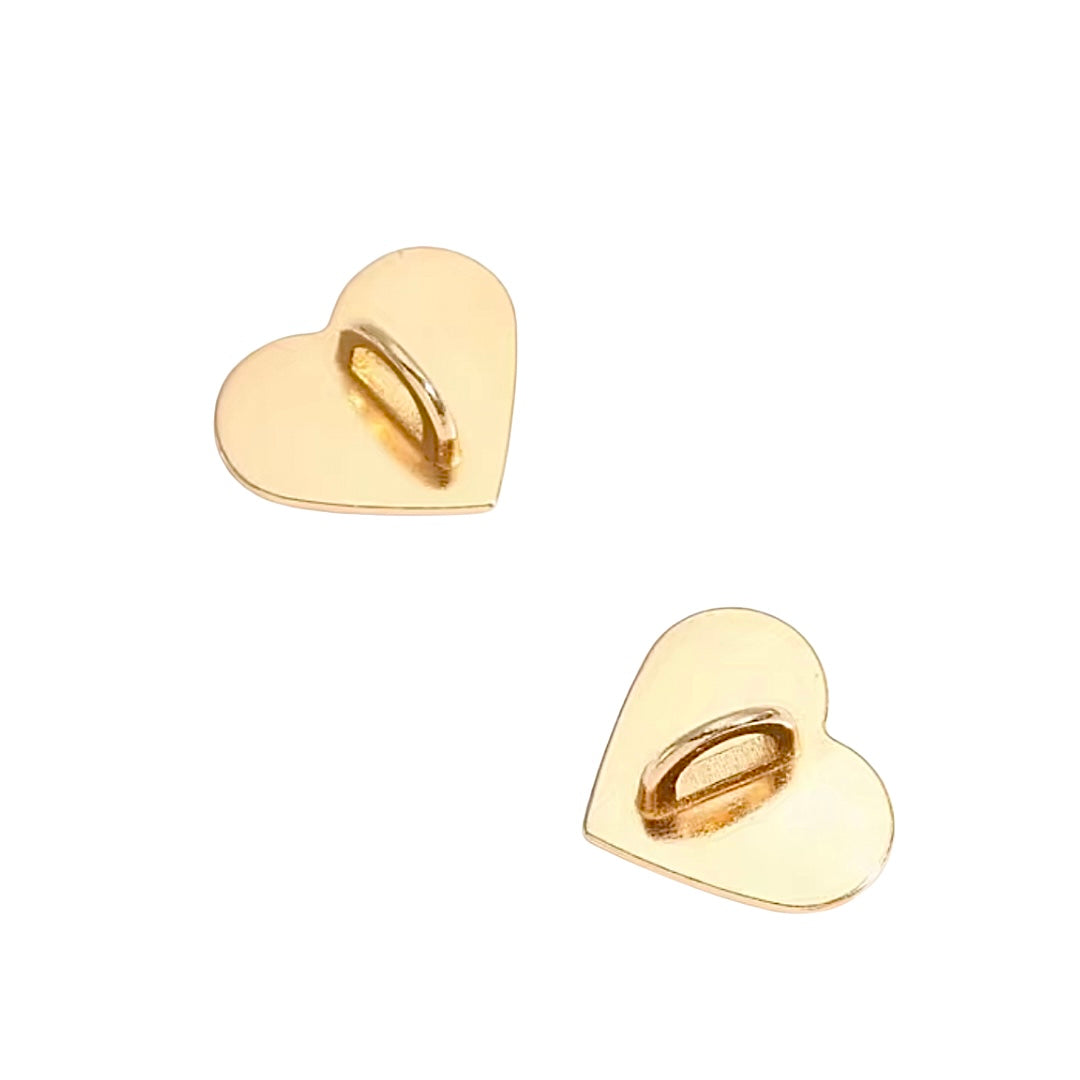 Heart Ring Charm - Gold