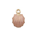 Peach Shell Charm