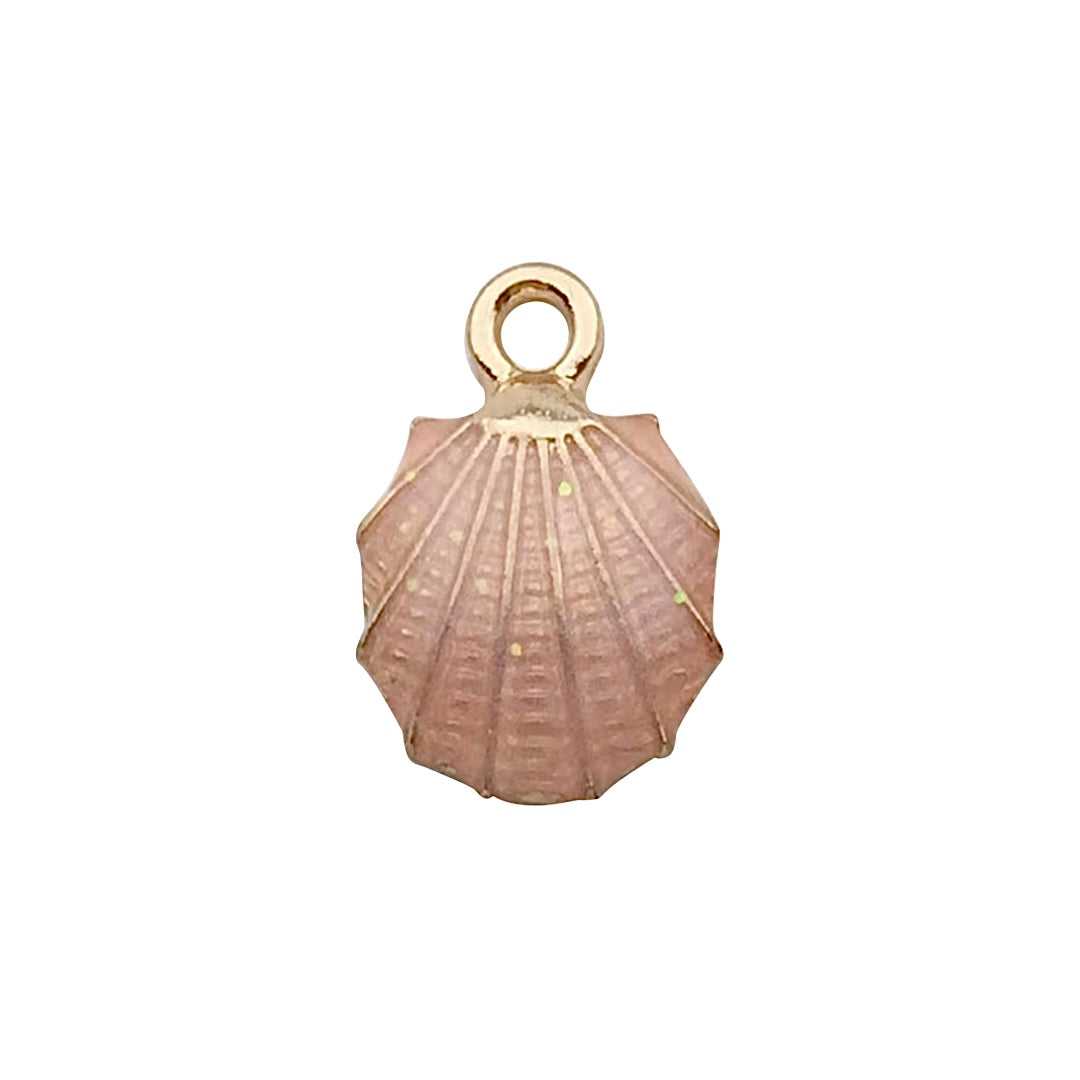 Peach Shell Charm