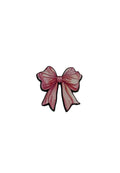 Pink Bow Metal Sticker