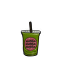 Matcha Cup Metal Sticker