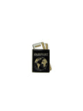 Passport Metal Sticker