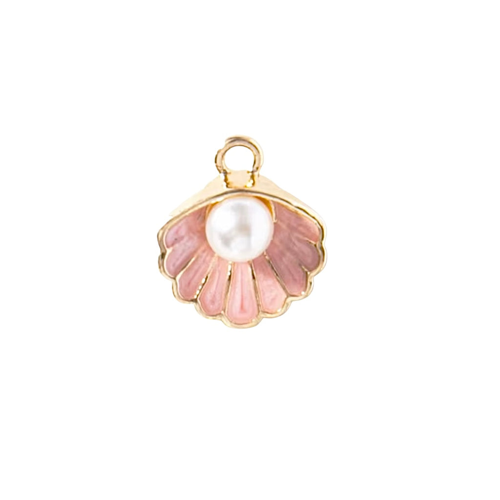 Pink Pearl Shell Charm