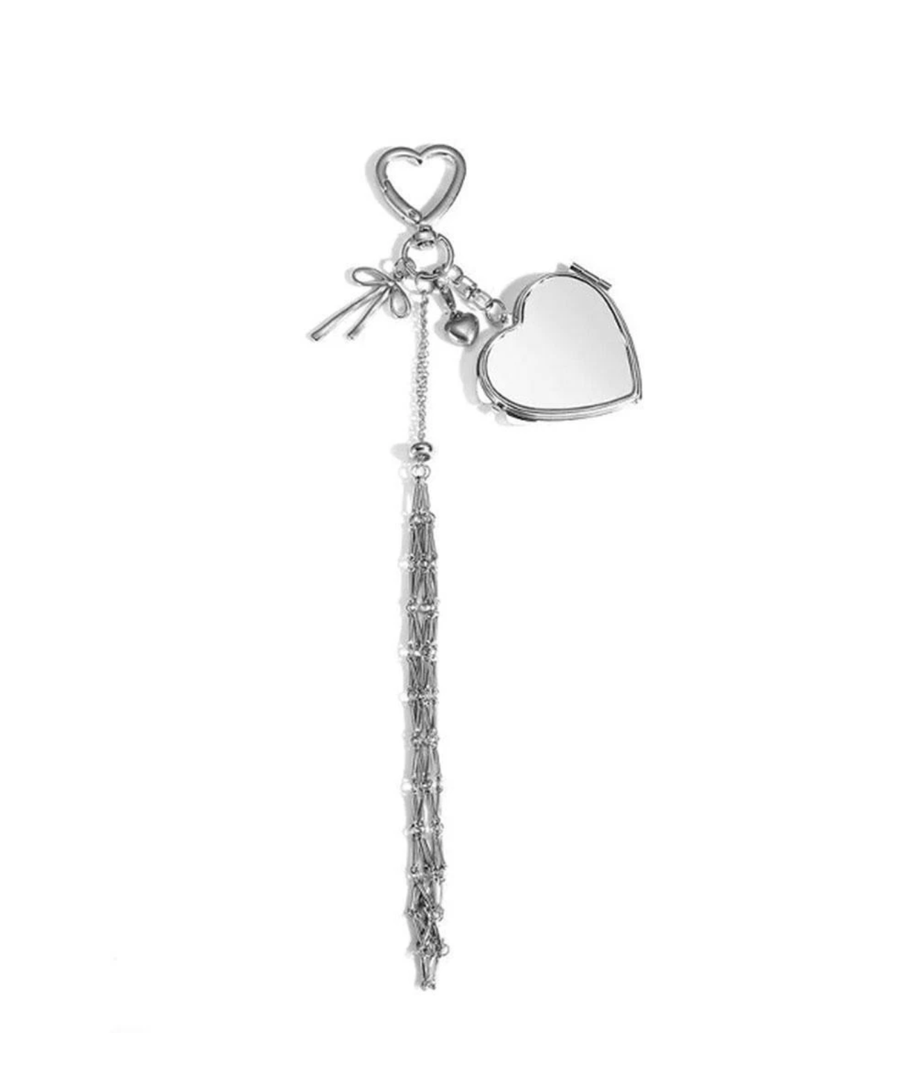 Heart Mirror | Lipstick Keychain