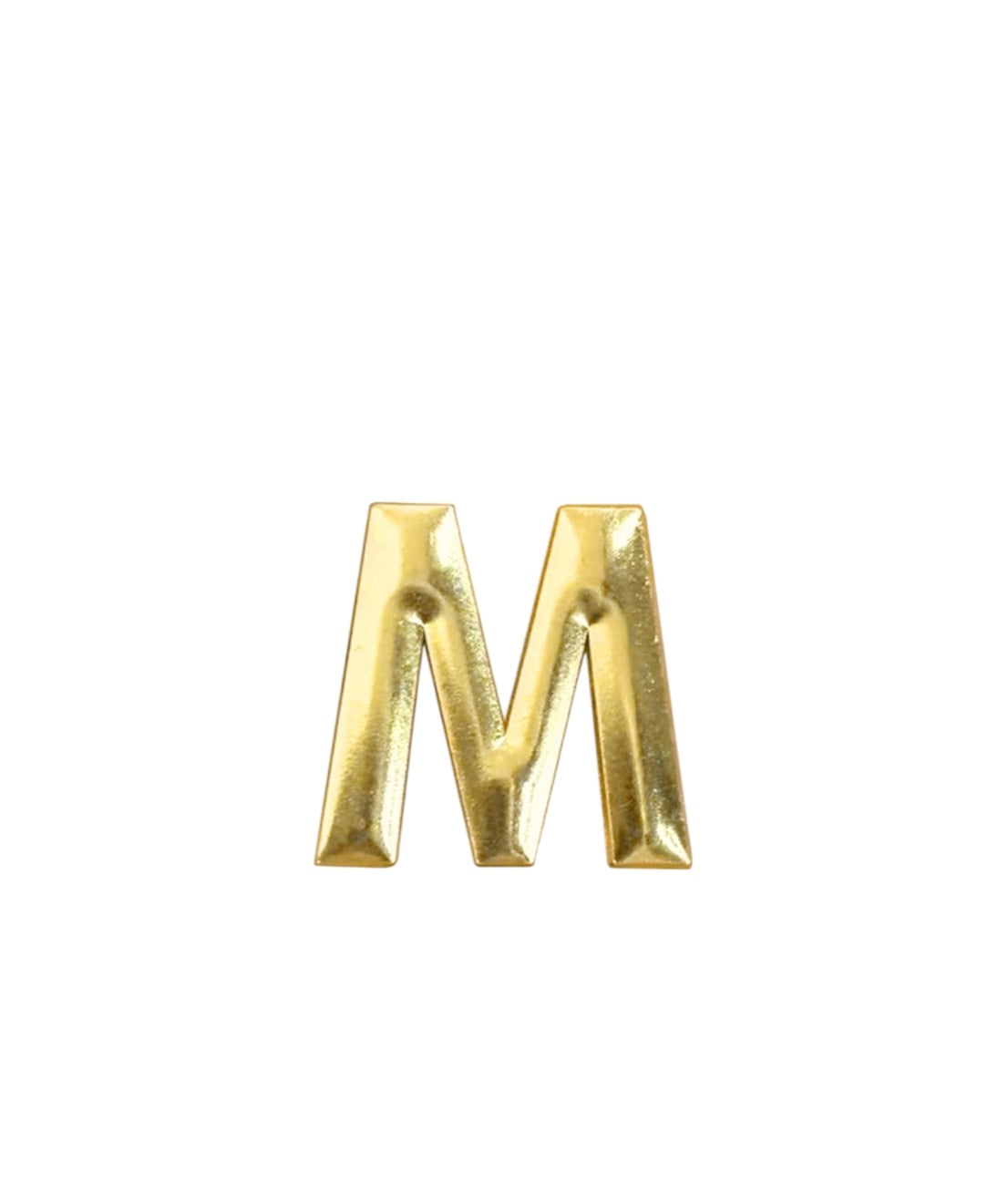 M Metal Sticker