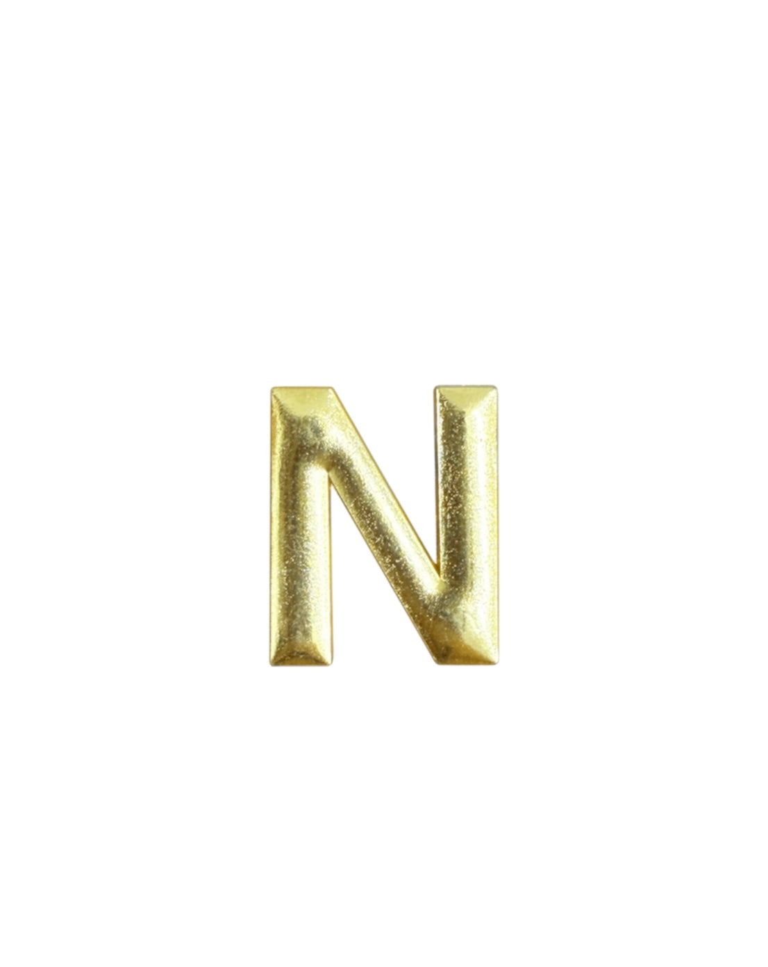 N Metal Sticker