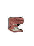 Cup Quote Metal Sticker
