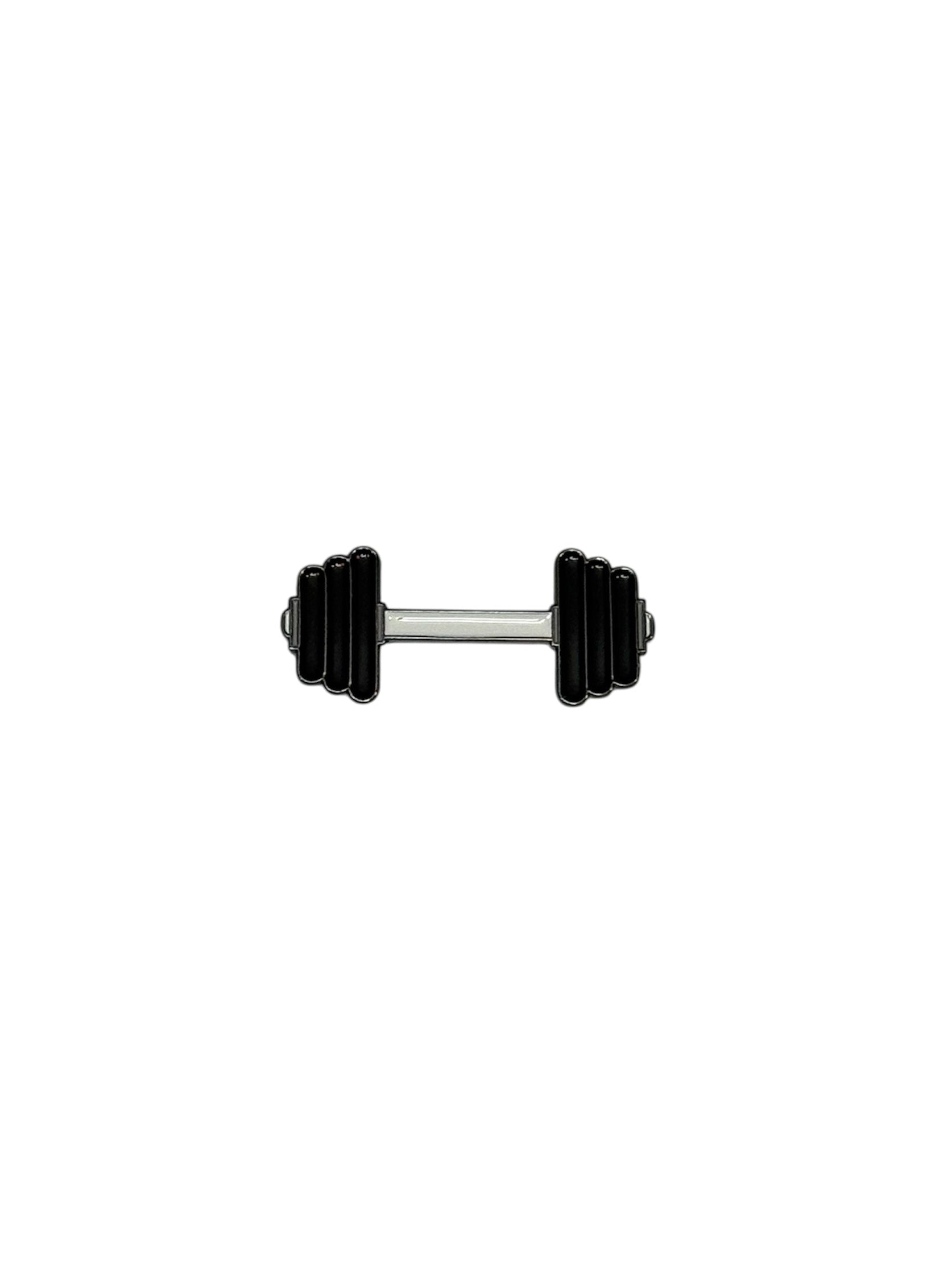 Barbell Metal Sticker