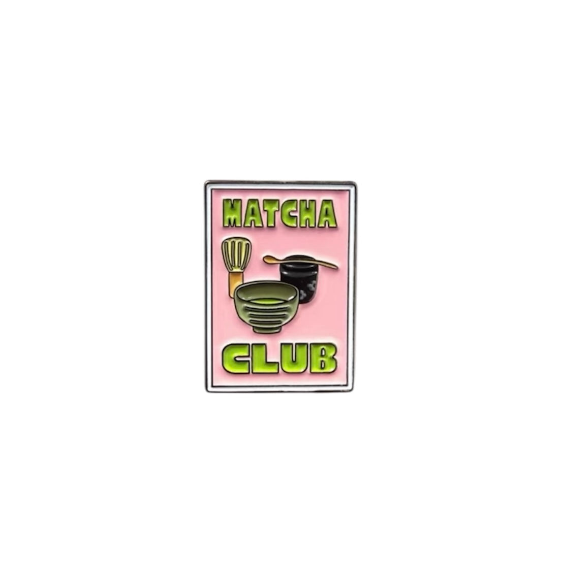 Matcha Club Metal Sticker | SALE
