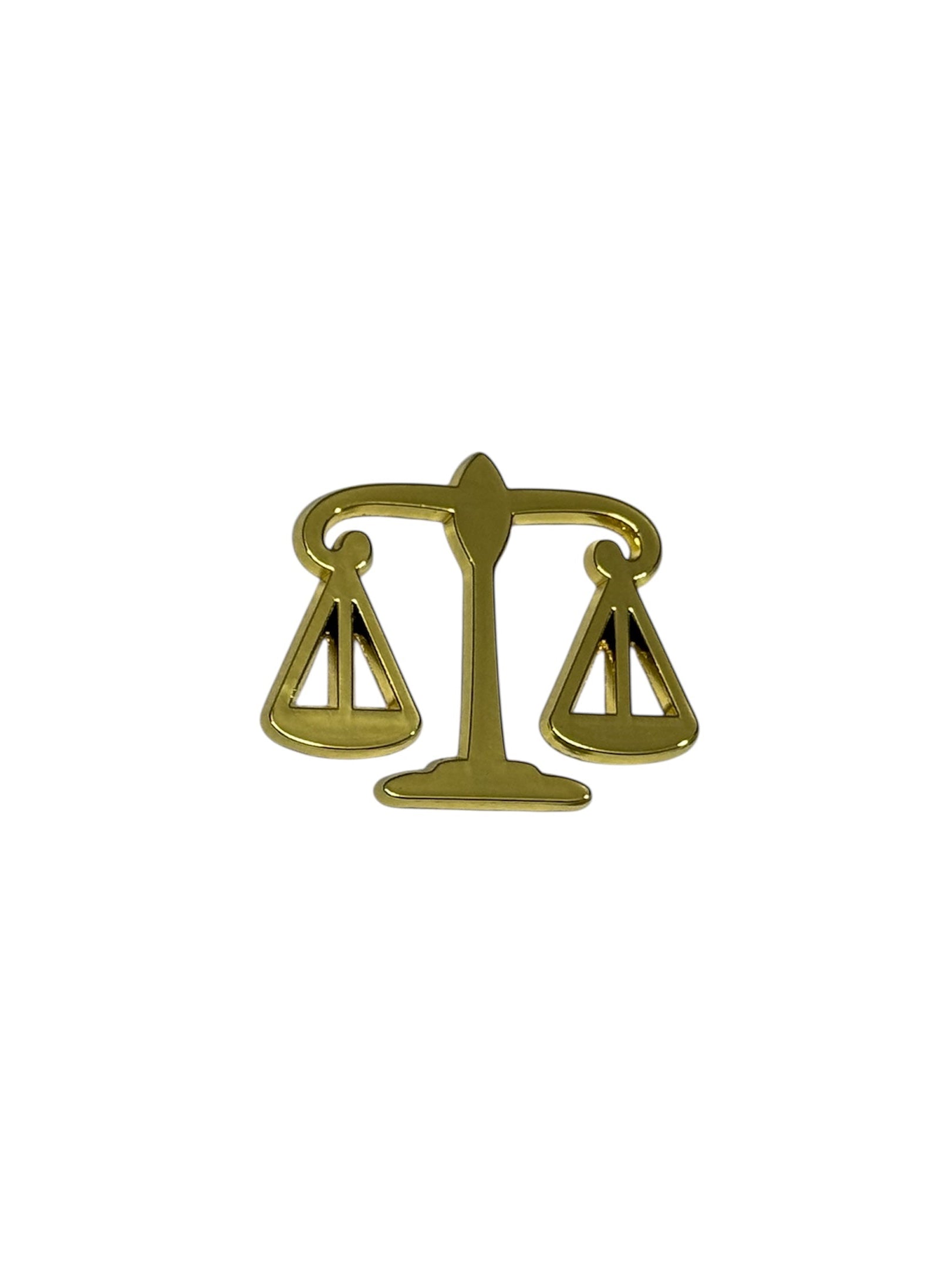Law/Scales Metal Sticker