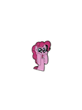 Pink Pony Metal Sticker