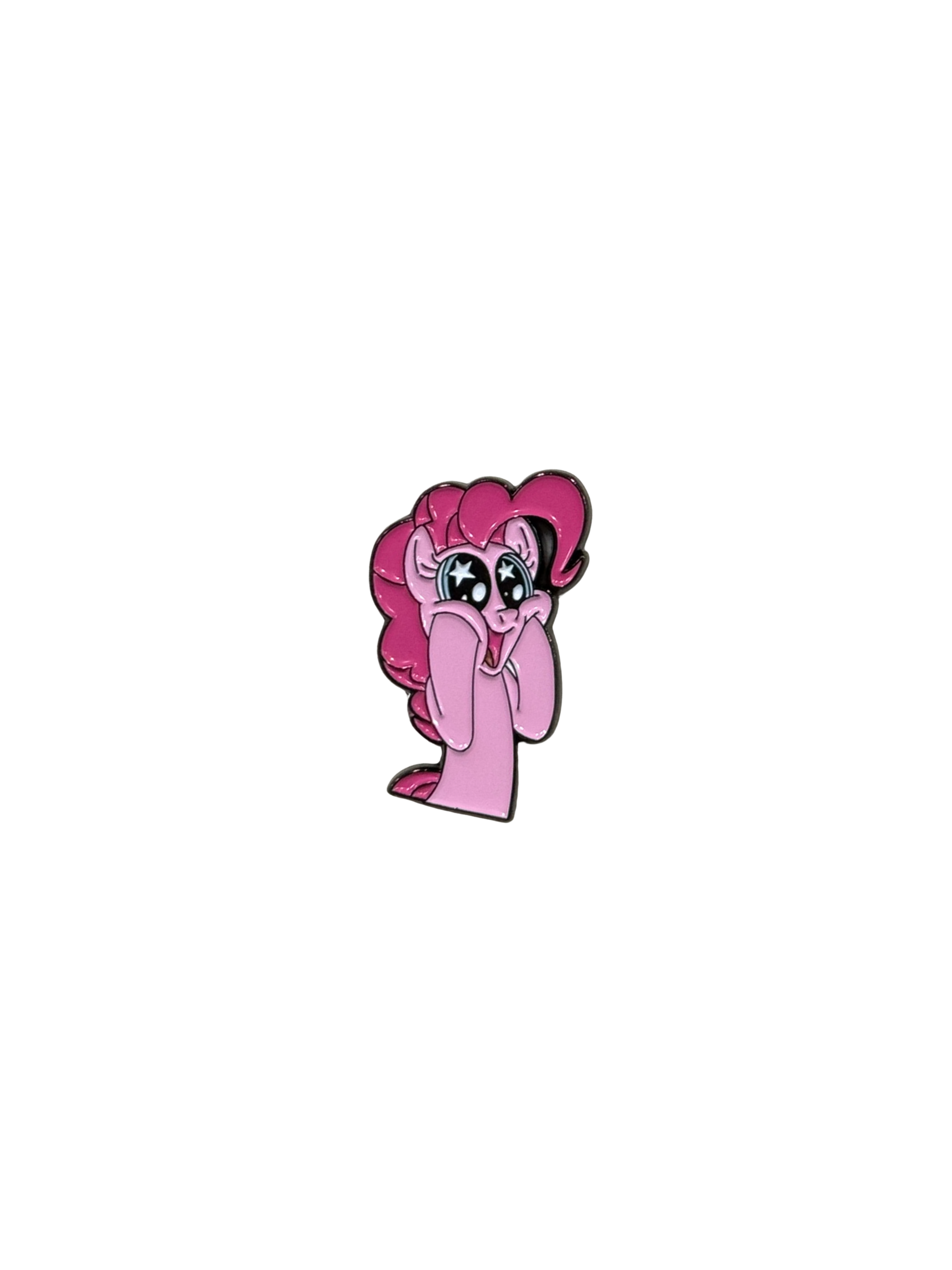 Pink Pony Metal Sticker