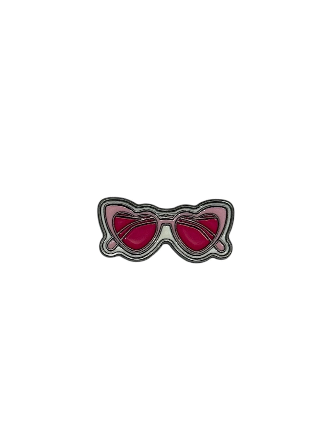 Heart Sunglasses Metal Sticker