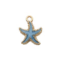 Blue Starfish Charm