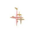 Large Pink Sparkles Charm