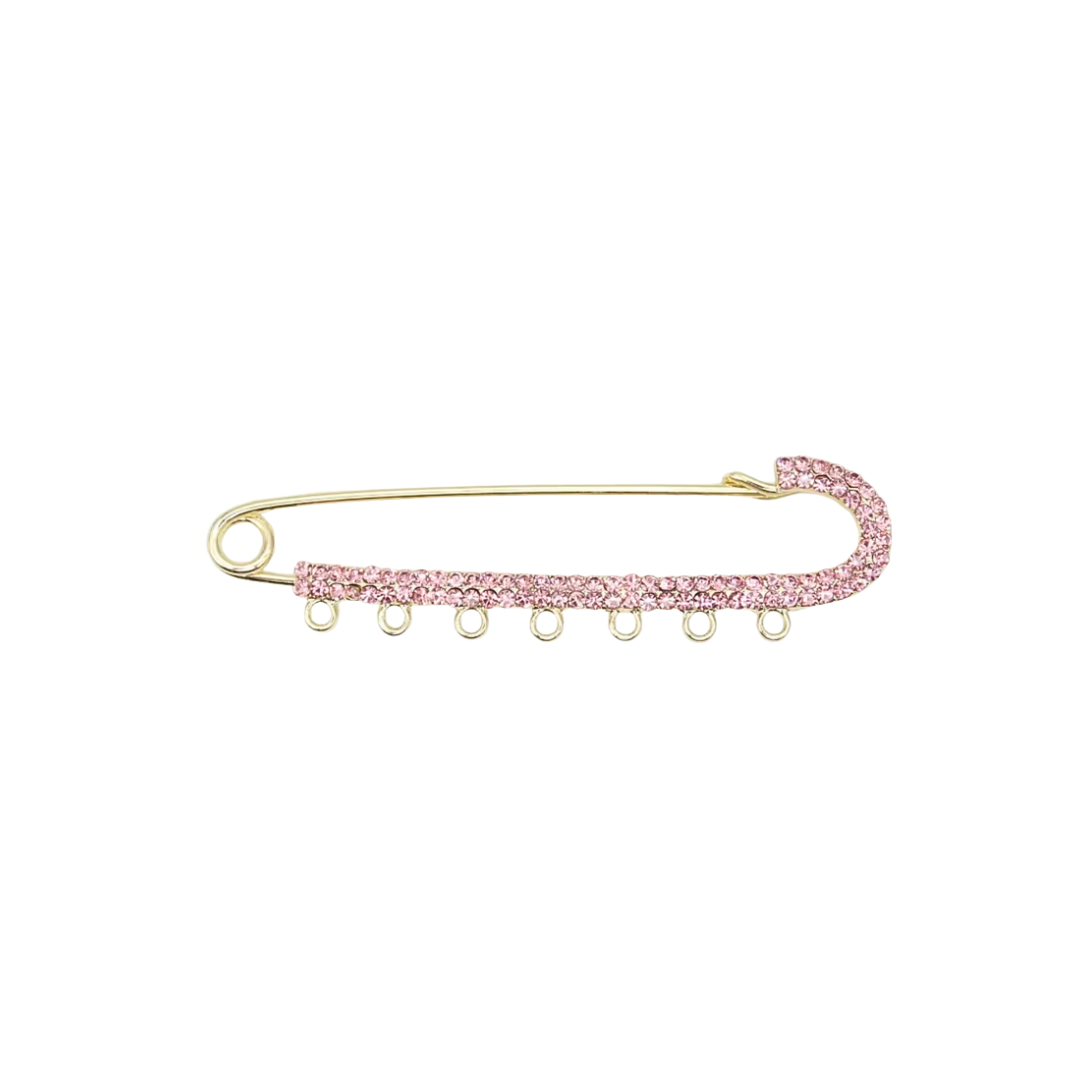 18K Gold Plated Pin - Pink