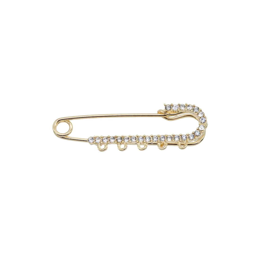 5 Charm Pin - Silver
